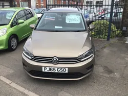 Gold Used 2015 VW Golf Sportsvan SE MPV | £6,995 (Good price)
