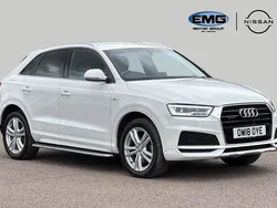 White Used 2018 Audi Q3 S-Line SUV | £14,795 (Super price)