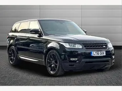 Black Used 2016 Land Rover Range Rover Sport HSE SUV | £17,990 (Good price)