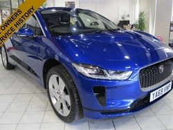 Blue Used 2020 Jaguar I-Pace SE SUV | £15,990 (Good price)