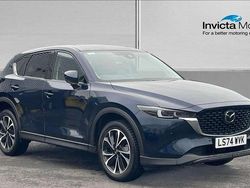 Blue Used 2024 Mazda CX-5 Exclusive-Line SUV | £25,321 (Fair price)