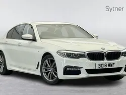White Used 2018 BMW 520 M Sport | £17,000 (Good price)