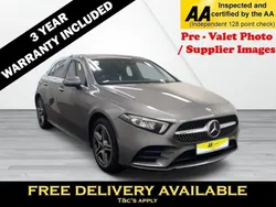 Grey Used 2021 Mercedes A250 AMG line Hatchback | £16,895 (Fair price)