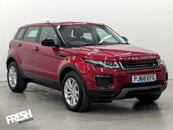 Red Used 2018 Land Rover Range Rover evoque SE SUV | £15,590 (Good price)