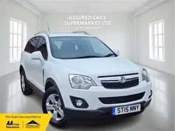 White Used 2015 Vauxhall Antara S SUV | £4,485 (Fair price)