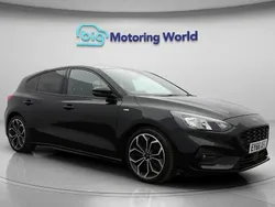 Black Used 2018 Ford Focus ST-Line X Hatchback | £9,200 (Fair price)