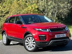 Red Used 2016 Land Rover Range Rover evoque SE SUV | £9,495 (Good price)