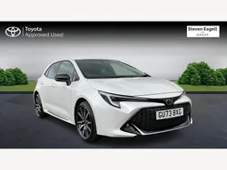 White Used 2023 Toyota Corolla Sport Hatchback | £23,000 (Fair price)