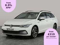 White Used 2020 VW Golf VII Style Estate | £17,302 (Fair price)