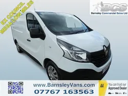 White Used 2017 Renault Trafic Business Van | £11,995 (Fair price)
