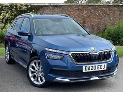 Titan blue metallic Used 2020 Skoda Kamiq SE L SUV | £15,837 (Fair price)
