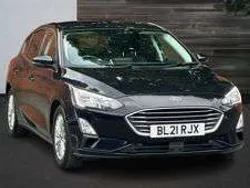Black Used 2021 Ford Focus Titanium Hatchback | £13,454 (Fair price)