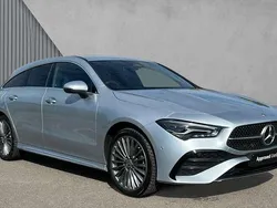 Silver Used 2024 Mercedes CLA250e AMG Line Premium Sedan | £28,980 (Fair price)