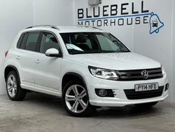 White Used 2014 VW Tiguan R-line SUV | £8,295 (Good price)