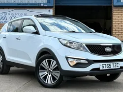 White Used 2016 Kia Sportage 3 SUV | £6,995 (Good price)