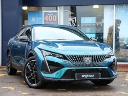 Blue Used 2024 Peugeot 408 GT Hatchback | £20,947 (A bit pricey)
