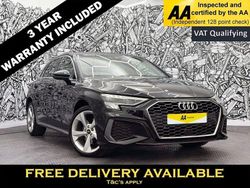 Black Used 2022 Audi A3 Sportback e-tron S-Line Sedan | £19,595 (Fair price)