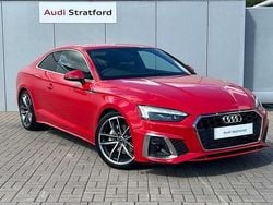 Red Used 2025 Audi A5 S-Line Coupe | £35,950 (A bit pricey)