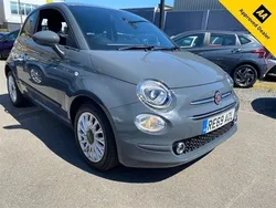 Grey Used 2019 Fiat 500 Lounge Hatchback | £12,495 (Expensive)