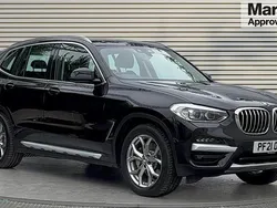Black Used 2021 BMW X3 xLine SUV | £25,208 (Super price)