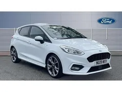 White Used 2019 Ford Fiesta ST-Line Hatchback | £10,500 (Fair price)