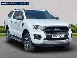 White Used 2022 Ford Ranger Wildtrack Pickup | £17,500 (Good price)