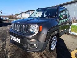 Grey Used 2017 Jeep Renegade Longitude SUV | £7,495 (A bit pricey)