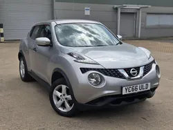 Silver Used 2016 Nissan Juke Visia SUV | £5,795 (Good price)