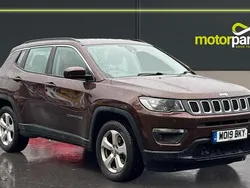 Bronze metallic Used 2019 Jeep Compass Longitude SUV | £9,000 (Fair price)