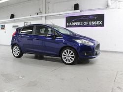 Blue Used 2017 Ford Fiesta Titanium Hatchback | £4,795 (Good price)