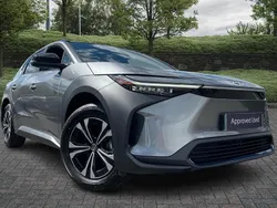 Grey New 2025 Toyota bZ4X SUV | £34,995 (A bit pricey)
