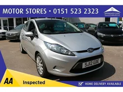 Silver Used 2012 Ford Fiesta Hatchback | £3,295 (Fair price)