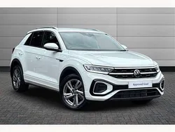 White Used 2025 VW T-Roc R-line SUV | £29,150 (Fair price)