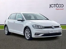 White Used 2018 VW Golf VII GT Hatchback | £12,523 (Fair price)