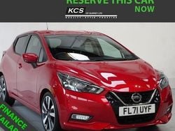 Red Used 2021 Nissan Micra Tekna Hatchback | £14,650 (Expensive)