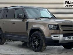 Brown Used 2021 Land Rover Defender SE SUV | £46,842 (Expensive)
