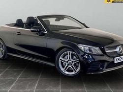 Black Used 2019 Mercedes C220 AMG Line Premium Cabriolet | £19,295 (Good price)