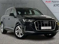 Black Used 2022 Audi Q7 S-Line SUV | £38,030 (Good price)