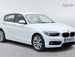 White Used 2018 BMW 118 Sport Line Hatchback | £14,750 (Good price)