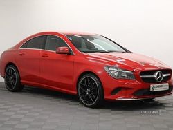 Red Used 2018 Mercedes CLA220 Sedan | £12,495 (Fair price)