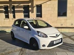 White Used 2013 Toyota Aygo Hatchback | £3,678 (Fair price)