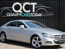 Silver Used 2011 Mercedes CLS350 Coupe | £11,995 (Fair price)