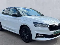 Moon white/black magic Used 2024 Skoda Fabia Colour Edition Hatchback | £15,449 (Fair price)