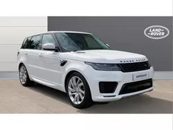 White Used 2021 Land Rover Range Rover Sport HSE Dynamic SUV | £38,981 (A bit pricey)