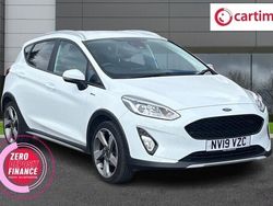 White Used 2019 Ford Fiesta Active Hatchback | £9,399 (Fair price)
