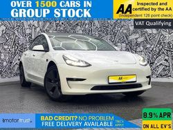 White Used 2021 Tesla Model 3 Standard Range Plus Sedan | £18,795 (Fair price)
