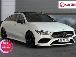 White Used 2022 Mercedes CLA180 Shooting Brake AMG line Estate | £23,599 (Fair price)