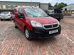Red Used 2017 Peugeot Partner MPV | £5,995