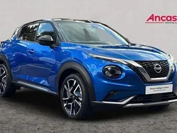 Agnetic blue with solid black New 2024 Nissan Juke Tekna+ SUV | £24,475 (Fair price)
