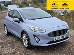 Blue Used 2021 Ford Fiesta Titanium X Hatchback | £8,980 (Good price)